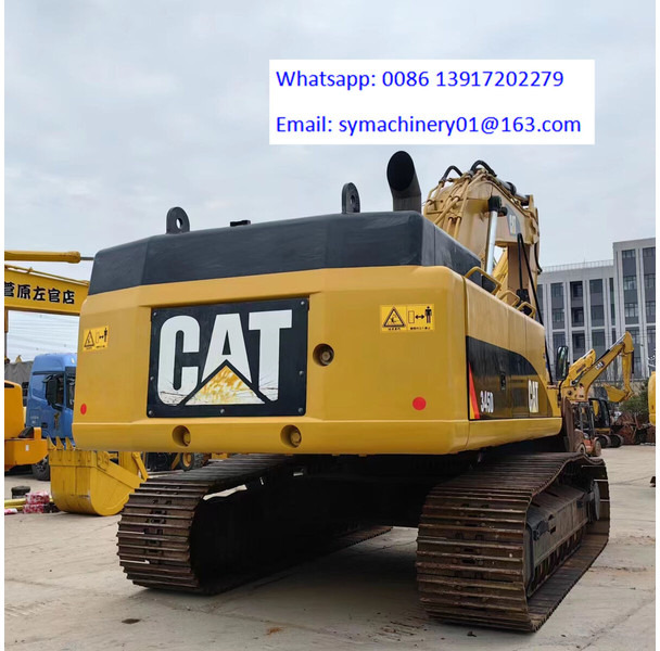 Caterpillar 345D - Beltegraver: bilde 1 Caterpillar 345D - Beltegraver: bilde 1