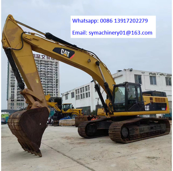 Caterpillar 345D - Beltegraver: bilde 4 Caterpillar 345D - Beltegraver: bilde 4