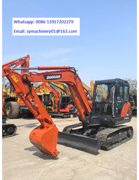 Doosan DX60 - Minigraver: bilde 3 Doosan DX60 - Minigraver: bilde 3