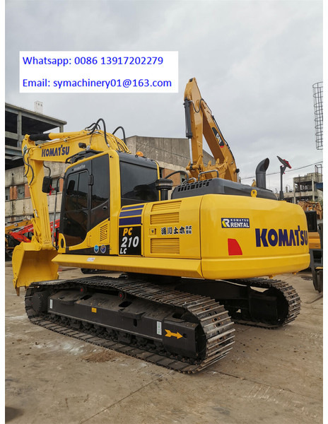 Komatsu PC210LC-8 - Beltegraver: bilde 1 Komatsu PC210LC-8 - Beltegraver: bilde 1