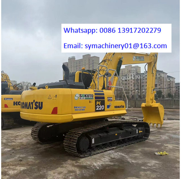 Komatsu PC220-8N1 - Beltegraver: bilde 5 Komatsu PC220-8N1 - Beltegraver: bilde 5