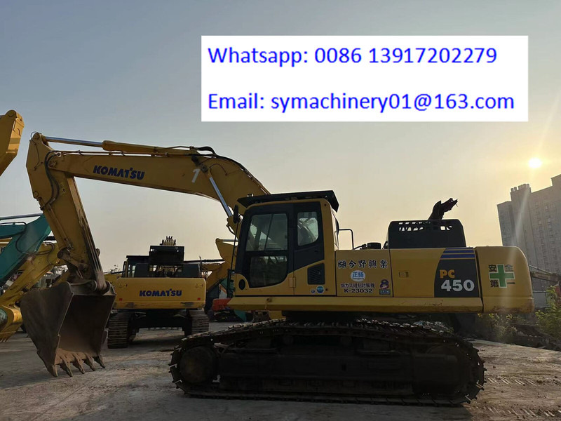 Komatsu PC450-8R - Beltegraver: bilde 1 Komatsu PC450-8R - Beltegraver: bilde 1