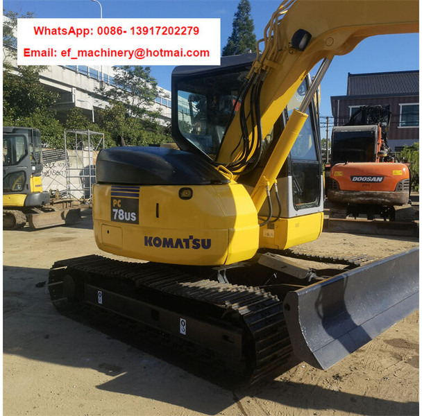 Komatsu PC78 - Minigraver: bilde 4 Komatsu PC78 - Minigraver: bilde 4
