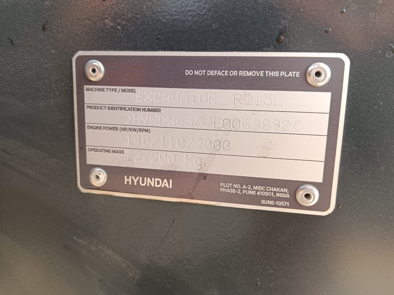 New Hyundai R215L tracked excavator - Beltegraver: bilde 3 New Hyundai R215L tracked excavator - Beltegraver: bilde 3