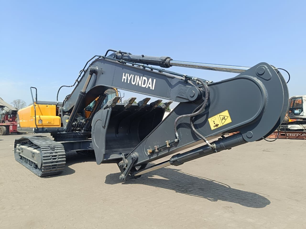 New Hyundai R340 tracked excavator - Beltegraver: bilde 4 New Hyundai R340 tracked excavator - Beltegraver: bilde 4