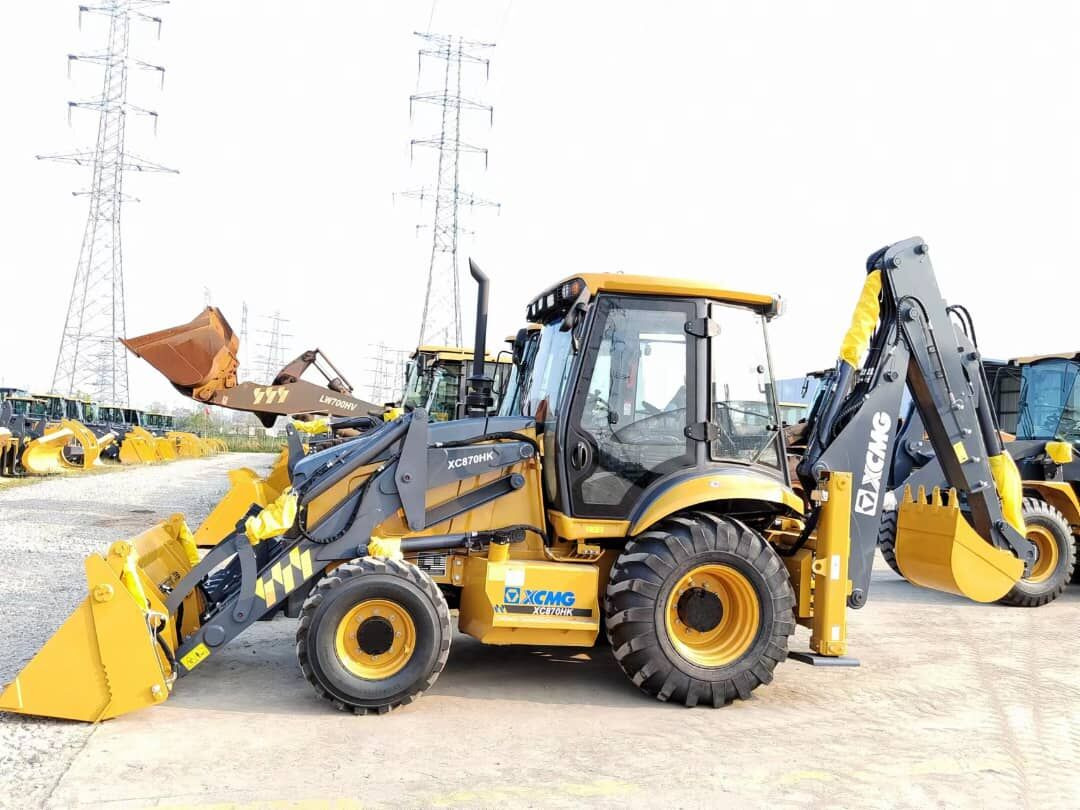 New XCMG XC870HK backhoe loader - Traktorgraver: bilde 1 New XCMG XC870HK backhoe loader - Traktorgraver: bilde 1