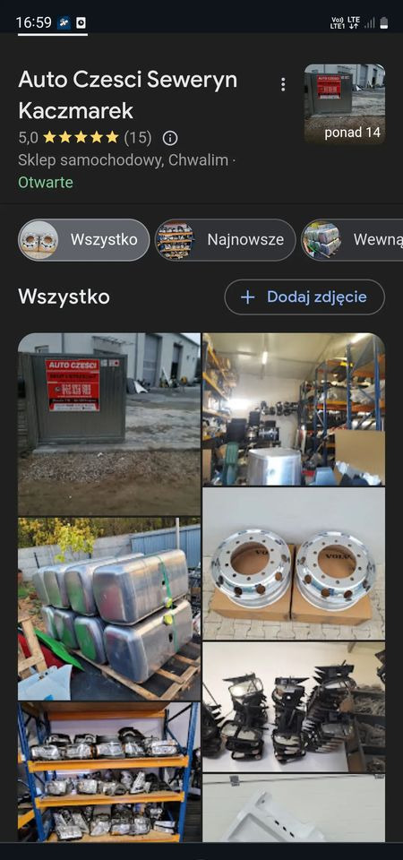 PRZEDŁUŻENIE DRZWI IVECO S WAY RH 5802426038 ORYGINAŁ CHWALIM116 - Dør og deler for Lastebil: bilde 5 PRZEDŁUŻENIE DRZWI IVECO S WAY RH 5802426038 ORYGINAŁ CHWALIM116 - Dør og deler for Lastebil: bilde 5