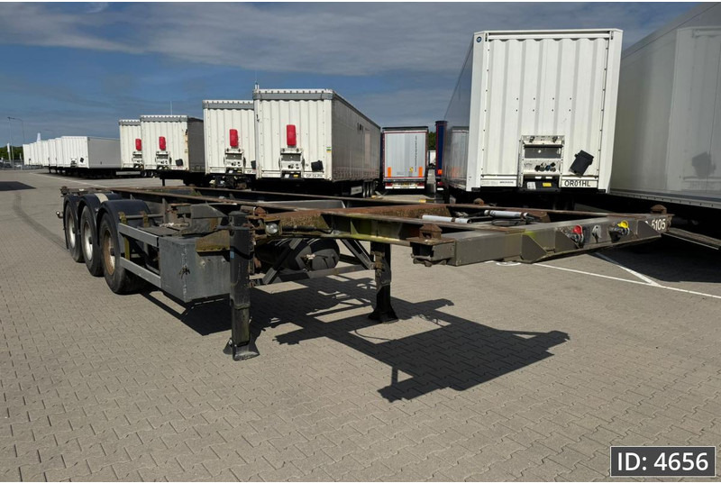 DESOT 3AT / 20-30 ft / BPW - Container-transport/ Vekselflak semitrailer: bilde 4 DESOT 3AT / 20-30 ft / BPW - Container-transport/ Vekselflak semitrailer: bilde 4