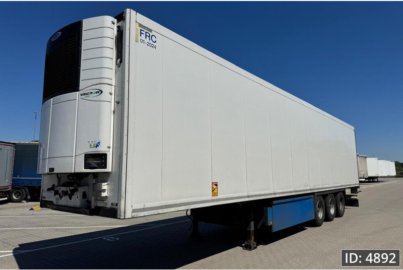 Krone SD / Carrier Vector 1550 / Palletbox / BPW Drum - Kjølesemi: bilde 1 Krone SD / Carrier Vector 1550 / Palletbox / BPW Drum - Kjølesemi: bilde 1