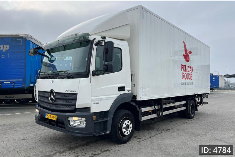 Mercedes-Benz Atego 1218 Day Cab, Euro 5, BDF / Automatic / standklima / DHOLLANDIA 2000KG - Container-transport/ Vekselflak lastebil: bilde 4 Mercedes-Benz Atego 1218 Day Cab, Euro 5, BDF / Automatic / standklima / DHOLLANDIA 2000KG - Container-transport/ Vekselflak lastebil: bilde 4
