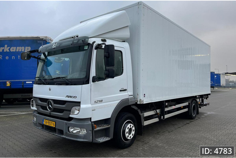 Mercedes-Benz Atego 1218 Day Cab, Euro 5, BDF / EPS automatic / standklima / DHOLLANDIA 2000KG - Container-transport/ Vekselflak lastebil: bilde 1 Mercedes-Benz Atego 1218 Day Cab, Euro 5, BDF / EPS automatic / standklima / DHOLLANDIA 2000KG - Container-transport/ Vekselflak lastebil: bilde 1