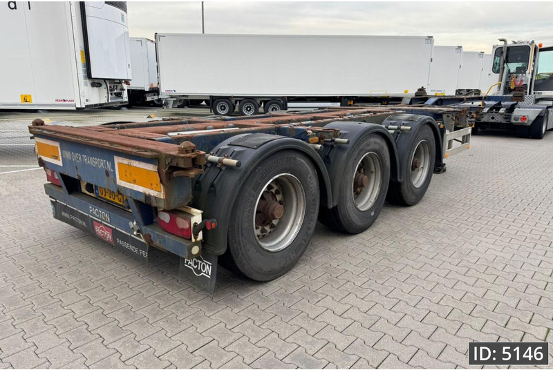 Pacton T3-010 / Multichassis / BPW Drum - Container-transport/ Vekselflak semitrailer: bilde 3 Pacton T3-010 / Multichassis / BPW Drum - Container-transport/ Vekselflak semitrailer: bilde 3