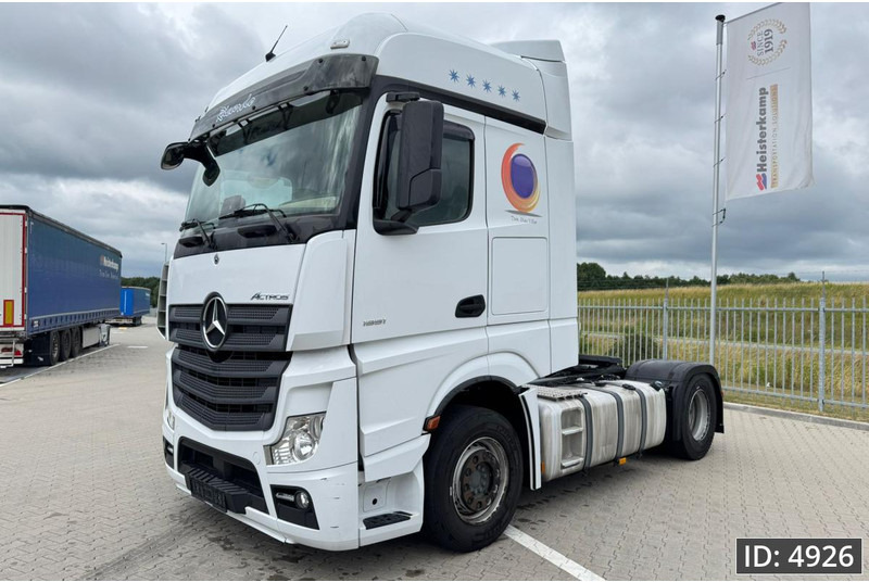 Trekkvogn Mercedes-Benz Actros 1851 BigSpace, Euro 6, / Retarder / Standklima / 2 Tanks / BigSpace, Intarder: bilde 1