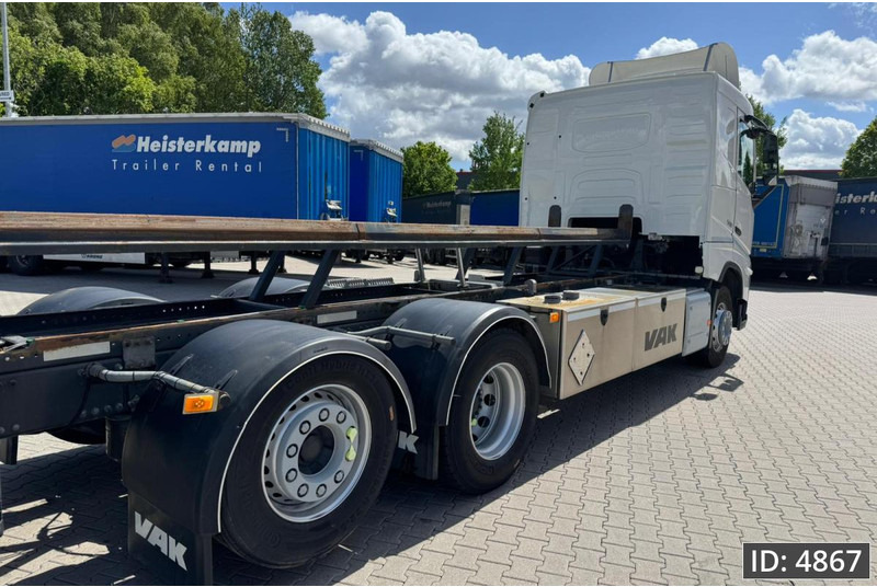 Volvo FH 500 Globetrotter, Euro 6, / 6x2 / Hydraulic body / frame 7.4 m / Tail lift - Container-transport/ Vekselflak lastebil: bilde 4 Volvo FH 500 Globetrotter, Euro 6, / 6x2 / Hydraulic body / frame 7.4 m / Tail lift - Container-transport/ Vekselflak lastebil: bilde 4