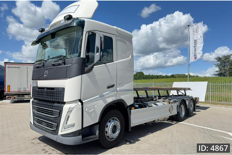 Volvo FH 500 Globetrotter, Euro 6, / 6x2 / Hydraulic body / frame 7.4 m / Tail lift - Container-transport/ Vekselflak lastebil: bilde 1 Volvo FH 500 Globetrotter, Euro 6, / 6x2 / Hydraulic body / frame 7.4 m / Tail lift - Container-transport/ Vekselflak lastebil: bilde 1