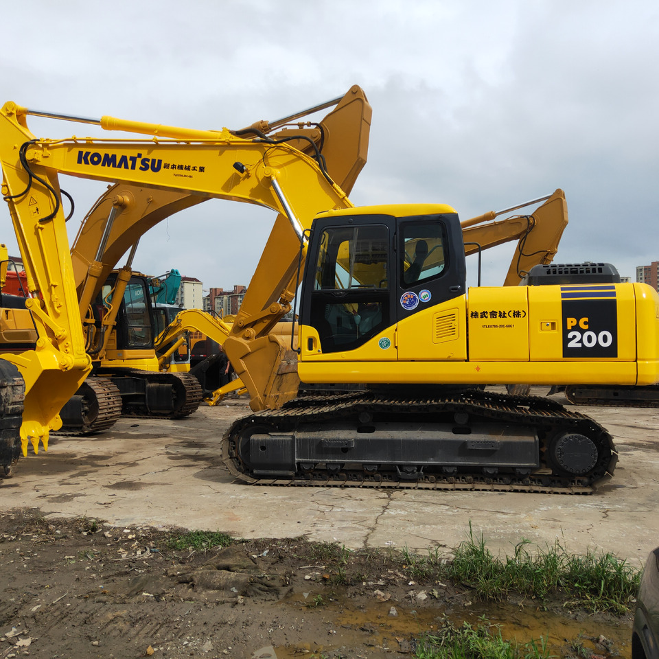 KOMATSU PC200-7 - Beltegraver: bilde 1 KOMATSU PC200-7 - Beltegraver: bilde 1