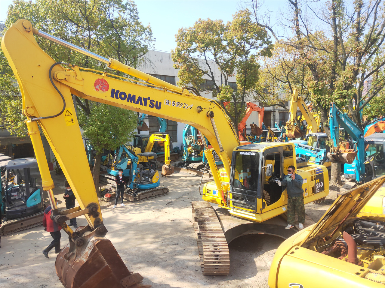 Komatsu Crawler Excavator PC240-8 - Beltegraver: bilde 5 Komatsu Crawler Excavator PC240-8 - Beltegraver: bilde 5