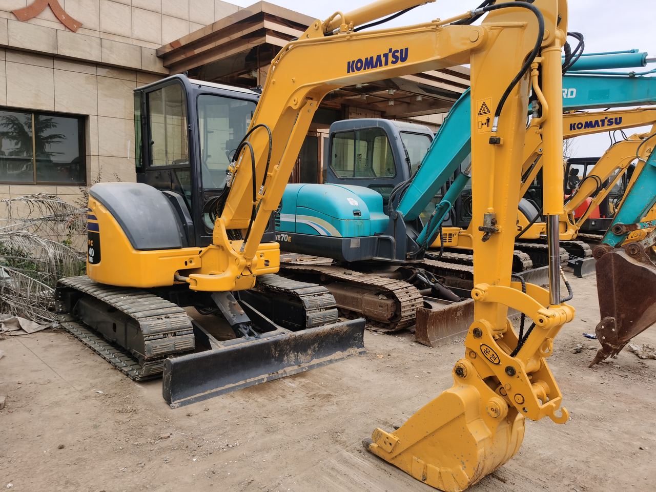 Komatsu Mini Excavator Pc40MR - Minigraver: bilde 1 Komatsu Mini Excavator Pc40MR - Minigraver: bilde 1