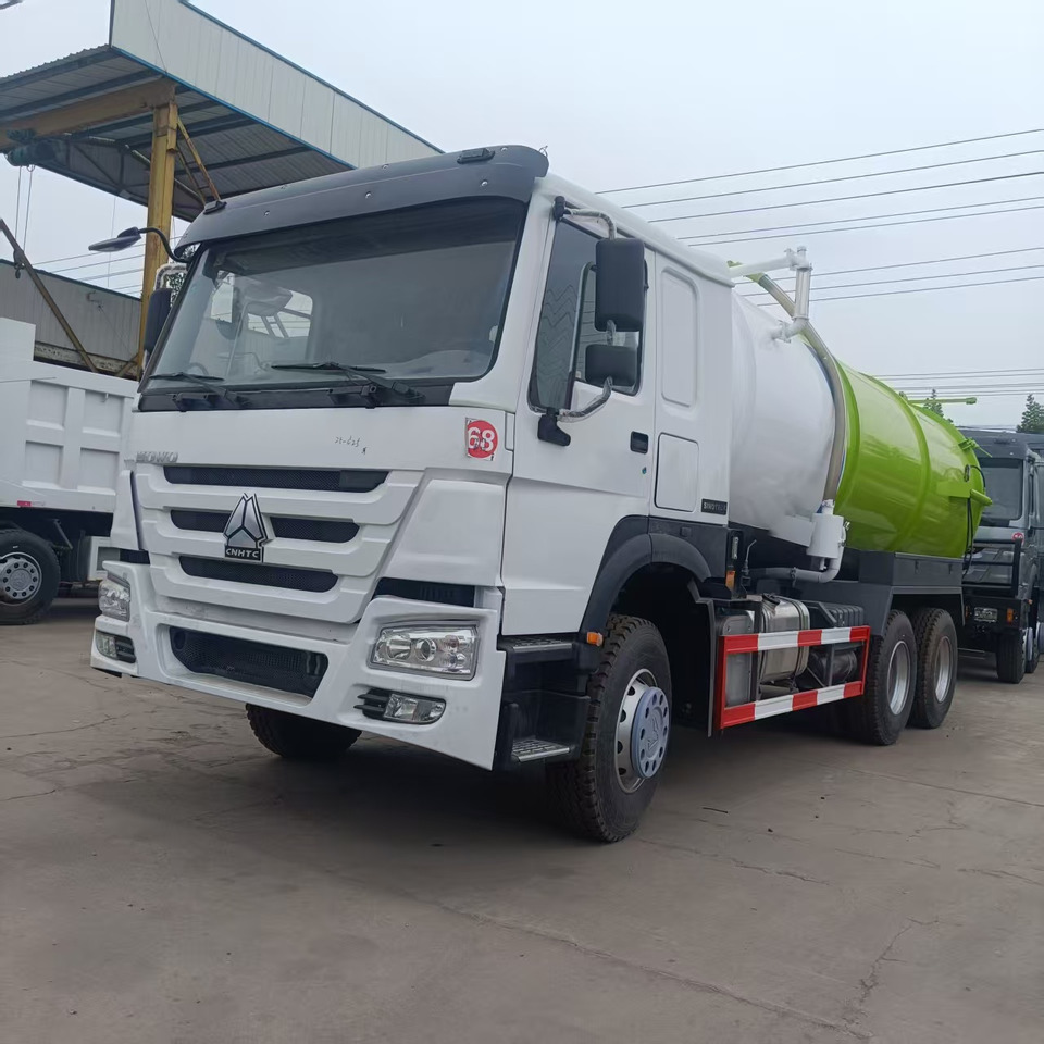 Sinotruk Howo Howo 6x4 Large Vacuum Suction Truck - Vakuum lastebil: bilde 1 Sinotruk Howo Howo 6x4 Large Vacuum Suction Truck - Vakuum lastebil: bilde 1