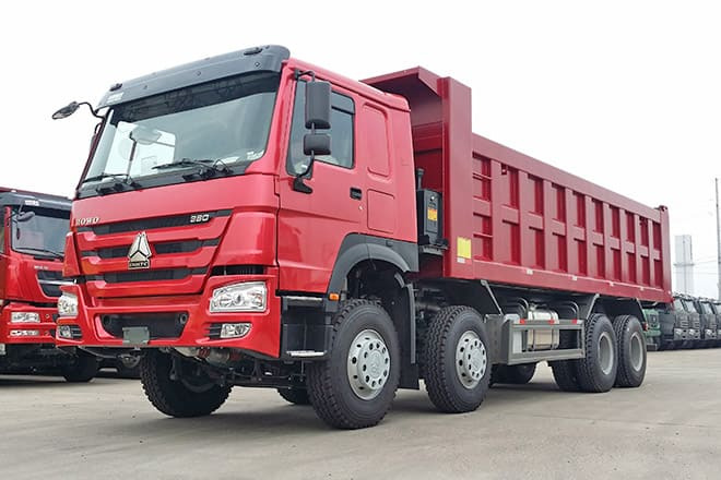 SINOTRUK Sinotruk Howo 380 8X4 Dump Truck for Sale in Senegal - Tippbil: bilde 2 SINOTRUK Sinotruk Howo 380 8X4 Dump Truck for Sale in Senegal - Tippbil: bilde 2