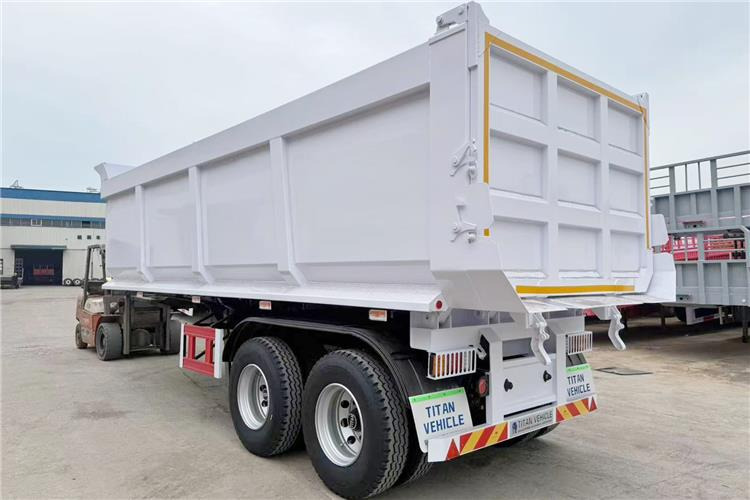 TITAN 2 Axle Dump Semi Trailer for Sale In Tanzania - Tippsemi: bilde 2 TITAN 2 Axle Dump Semi Trailer for Sale In Tanzania - Tippsemi: bilde 2