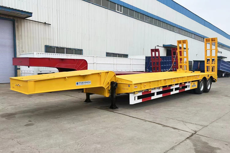 TITAN 2 Axle Low Bed Trailer for Sale in Guyana - Lavloader semitrailer: bilde 1 TITAN 2 Axle Low Bed Trailer for Sale in Guyana - Lavloader semitrailer: bilde 1