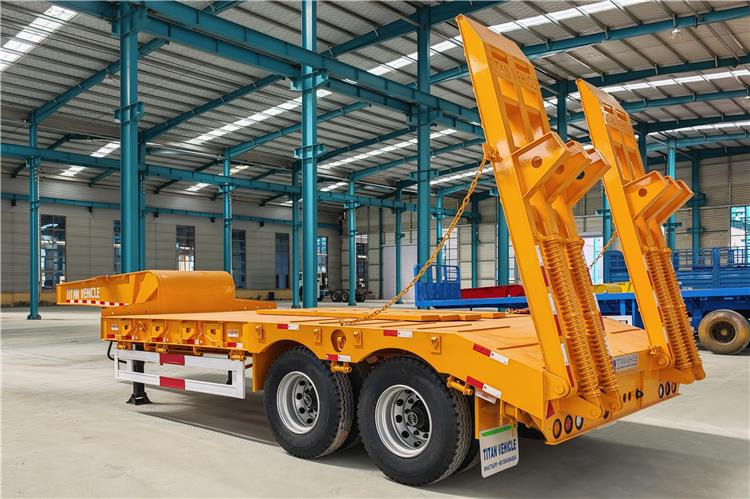 TITAN 2 Axle Low Loader Truck Trailer for Sale In Uganda - Lavloader semitrailer: bilde 5 TITAN 2 Axle Low Loader Truck Trailer for Sale In Uganda - Lavloader semitrailer: bilde 5