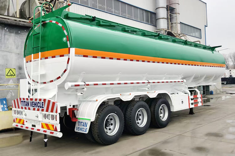 TITAN 3 Axle 40000 Liters Diesel Fuel Tanker Trailer for Sale - Tanksemi: bilde 2 TITAN 3 Axle 40000 Liters Diesel Fuel Tanker Trailer for Sale - Tanksemi: bilde 2