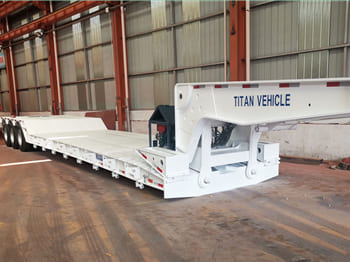 TITAN 3 Axle Lowboy Trailer for Sale in Ghana - Lavloader semitrailer: bilde 1 TITAN 3 Axle Lowboy Trailer for Sale in Ghana - Lavloader semitrailer: bilde 1