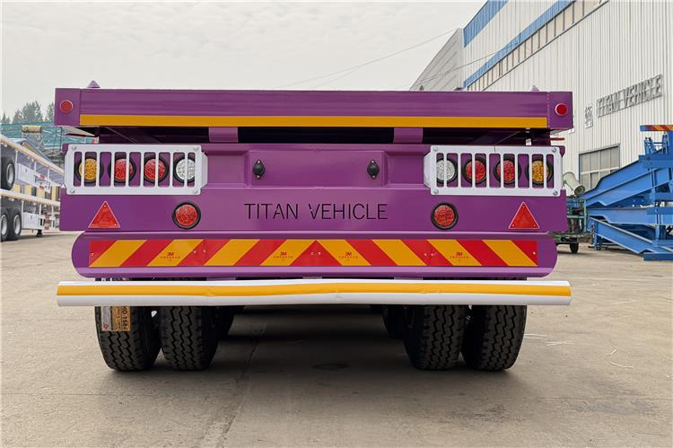 TITAN 4 Axle 40ft Flatbed Semi Trailer for Sale In Guam - Åpen semitrailer: bilde 3 TITAN 4 Axle 40ft Flatbed Semi Trailer for Sale In Guam - Åpen semitrailer: bilde 3