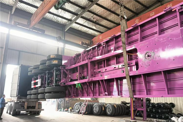 TITAN 4 Axle 40ft Flatbed Semi Trailer for Sale In Guam - Åpen semitrailer: bilde 4 TITAN 4 Axle 40ft Flatbed Semi Trailer for Sale In Guam - Åpen semitrailer: bilde 4