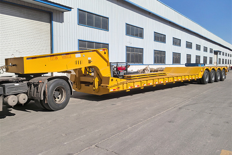TITAN 4 Axle Detachable Gooseneck Lowboy Trailers for Sale - Lavloader semitrailer: bilde 1 TITAN 4 Axle Detachable Gooseneck Lowboy Trailers for Sale - Lavloader semitrailer: bilde 1