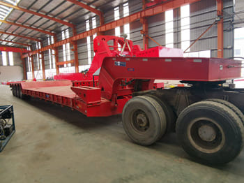 TITAN 4 Axle Heavy Duty Lowboy Trailer for Sale in Tanzania - Lavloader semitrailer: bilde 1 TITAN 4 Axle Heavy Duty Lowboy Trailer for Sale in Tanzania - Lavloader semitrailer: bilde 1