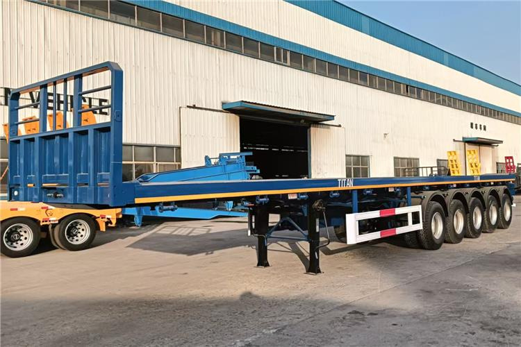 TITAN 5 Axle Flatbed Semi Trailer for Sale In Aruba - Åpen semitrailer: bilde 3 TITAN 5 Axle Flatbed Semi Trailer for Sale In Aruba - Åpen semitrailer: bilde 3