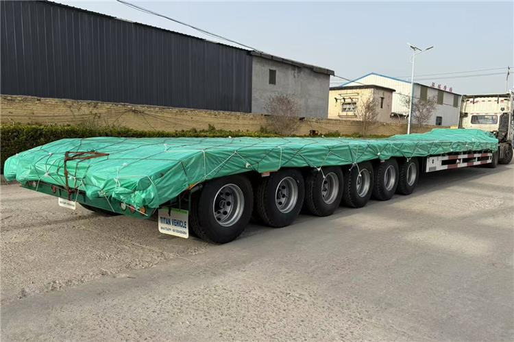 TITAN 6 Axle 80 Ton Low Loader Semi Trailer for Sale In Zambia - Lavloader semitrailer: bilde 2 TITAN 6 Axle 80 Ton Low Loader Semi Trailer for Sale In Zambia - Lavloader semitrailer: bilde 2