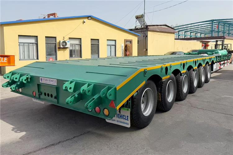 TITAN 6 Axle 80 Ton Low Loader Semi Trailer for Sale In Zambia - Lavloader semitrailer: bilde 4 TITAN 6 Axle 80 Ton Low Loader Semi Trailer for Sale In Zambia - Lavloader semitrailer: bilde 4