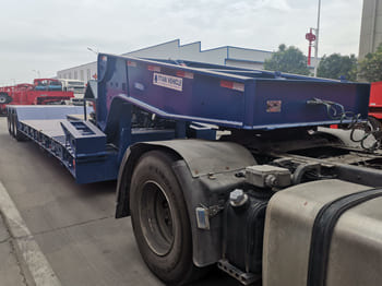 TITAN 80 Ton Lowboy Semi Trailer for Sale in Tanzania - Lavloader semitrailer: bilde 2 TITAN 80 Ton Lowboy Semi Trailer for Sale in Tanzania - Lavloader semitrailer: bilde 2