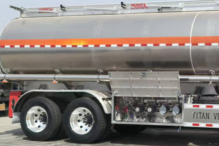 TITAN Aluminum Tanker Trailer for Sale in Malawi - Tanksemi: bilde 4 TITAN Aluminum Tanker Trailer for Sale in Malawi - Tanksemi: bilde 4