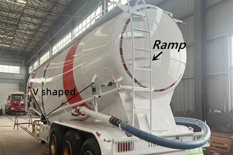 TITAN Bulk Cement Tank Truck for Sale in Tanzania - Tanksemi: bilde 4 TITAN Bulk Cement Tank Truck for Sale in Tanzania - Tanksemi: bilde 4