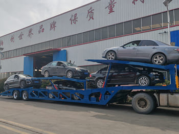 TITAN Car Hauler Trailer for Sale in Sierra Leone - Transporter semitrailer: bilde 3 TITAN Car Hauler Trailer for Sale in Sierra Leone - Transporter semitrailer: bilde 3