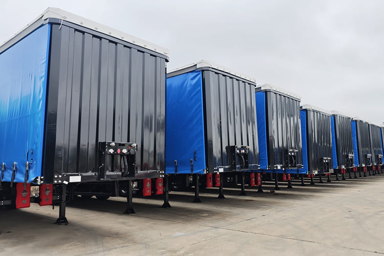 TITAN Curtainsider Trailer for Sale in Tanzania - Gardintrailer: bilde 2 TITAN Curtainsider Trailer for Sale in Tanzania - Gardintrailer: bilde 2