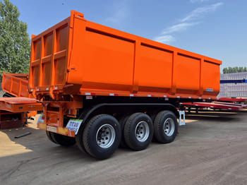 TITAN Dump Semi Truck Trailer for Sale in Ghana - Tippsemi: bilde 1 TITAN Dump Semi Truck Trailer for Sale in Ghana - Tippsemi: bilde 1