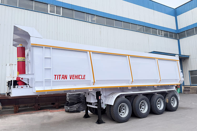 TITAN End Dump Trailer for Sale in Kenya - Tippsemi: bilde 1 TITAN End Dump Trailer for Sale in Kenya - Tippsemi: bilde 1