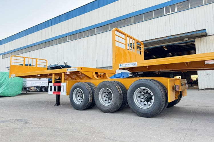 TITAN Flatbed Superlink Trailer for Sale in Zambia - Åpen semitrailer: bilde 4 TITAN Flatbed Superlink Trailer for Sale in Zambia - Åpen semitrailer: bilde 4