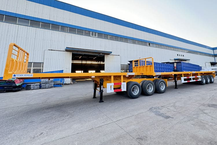 TITAN Flatbed Superlink Trailer for Sale in Zambia - Åpen semitrailer: bilde 3 TITAN Flatbed Superlink Trailer for Sale in Zambia - Åpen semitrailer: bilde 3