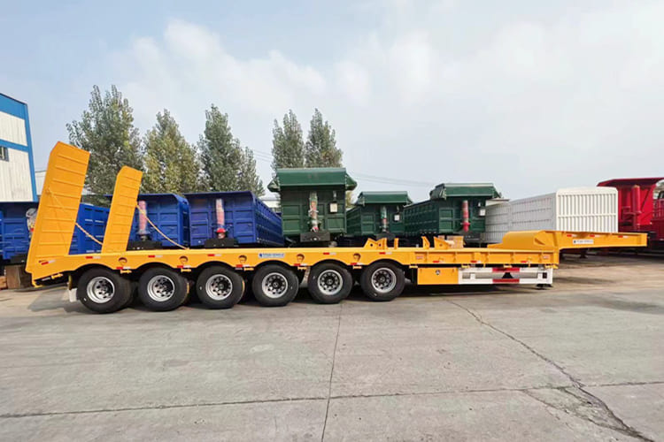 TITAN Hydraulic Low Bed Trailer for Sale in Kenya - Lavloader semitrailer: bilde 5 TITAN Hydraulic Low Bed Trailer for Sale in Kenya - Lavloader semitrailer: bilde 5