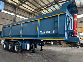 TITAN Rock Dumper Trailer for Sale in Saudi Arabia - Tippsemi: bilde 2 TITAN Rock Dumper Trailer for Sale in Saudi Arabia - Tippsemi: bilde 2