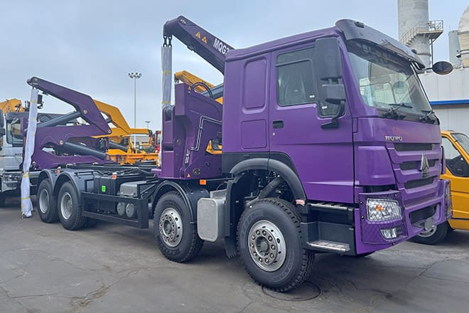 XCMG 37 Ton Container Side Lifter Truck for Sale in Kiribati - Container-transport/ Vekselflak lastebil: bilde 5 XCMG 37 Ton Container Side Lifter Truck for Sale in Kiribati - Container-transport/ Vekselflak lastebil: bilde 5