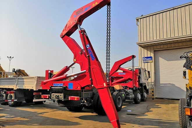 XCMG XCMG Side Loader Truck Container for Sale in Barbados - Container-transport/ Vekselflak lastebil: bilde 4 XCMG XCMG Side Loader Truck Container for Sale in Barbados - Container-transport/ Vekselflak lastebil: bilde 4