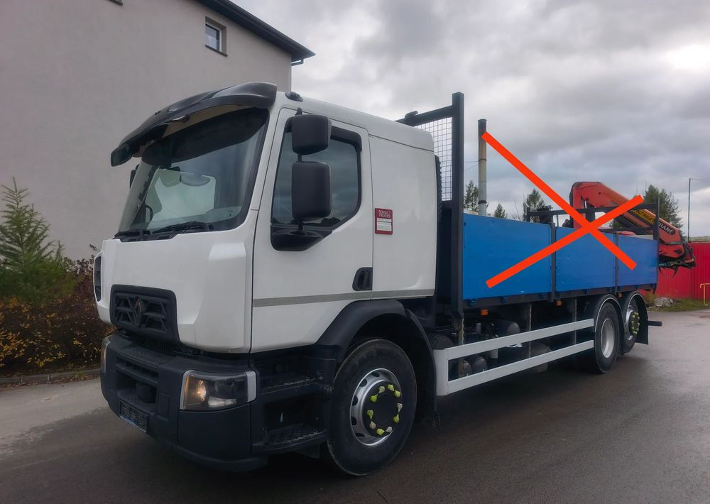Renault D 26.320 6x2 podwozie do zabudowy - Chassis lastebil: bilde 1 Renault D 26.320 6x2 podwozie do zabudowy - Chassis lastebil: bilde 1